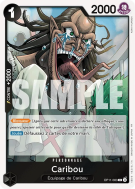 Carte One Piece Caribou OP11-083 R