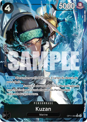 Carte One Piece Kuzan OP11-084 R ALT ART