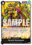 Carte One Piece Orochi Kurozumi OP11-085 C