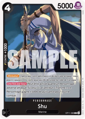 Carte One Piece Shu OP11-088 C