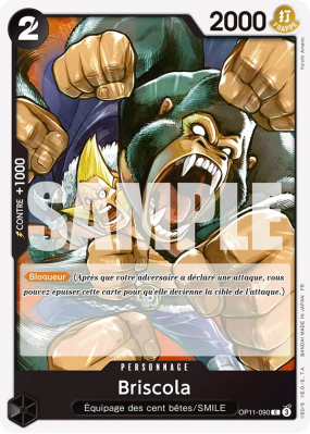 Carte One Piece Briscola OP11-090 C