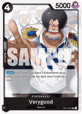 Carte One Piece Verygood OP11-091 UC