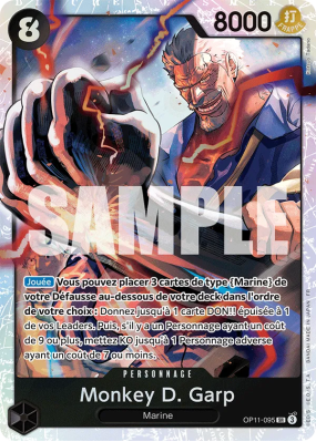 Carte One Piece Monkey D. Garp OP11-095 SR