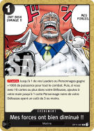 Carte One Piece Mes forces ont bien diminué !! OP11-097 UC