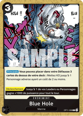 Carte One Piece Blue Hole OP11-098 C