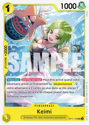 Carte One Piece Keimi OP11-102 UC