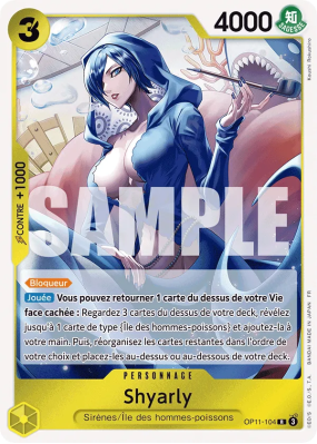 Carte One Piece Shyarly OP11-104 R