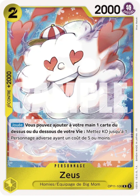 Carte One Piece Zeus OP11-106 R