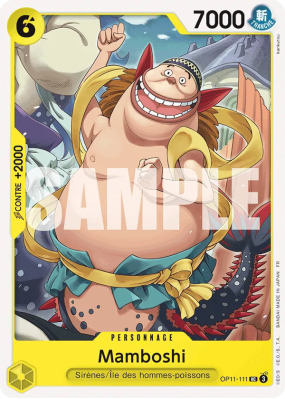 Carte One Piece Mamboshi OP11-111 UC