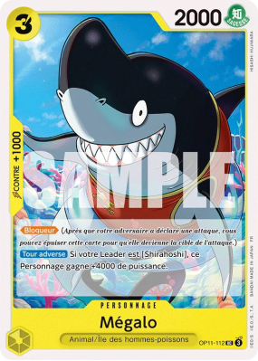 Carte One Piece Mégalo OP11-112 UC