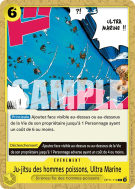 Carte One Piece Ju-jitsu des hommes poissons, Ultra Marine OP11-116 C
