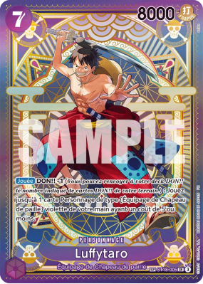 Carte One Piece Luffytaro ST18-005 SP CARD