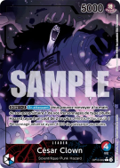 Carte One Piece César Clown OP10-002 L ALT ART