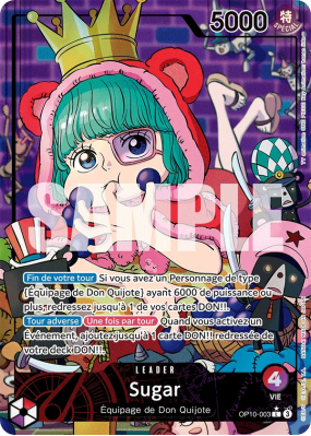 Carte One Piece Sugar OP10-003 L ALT ART