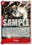 Carte One Piece Vergo OP10-004 R