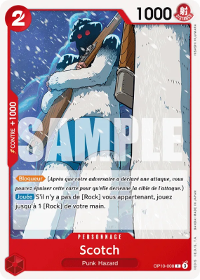 Carte One Piece Scotch OP10-008 C