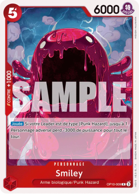 Carte One Piece Smiley OP10-009 R