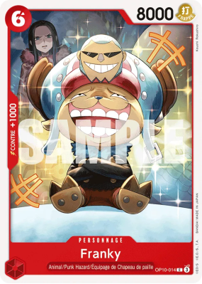 Carte One Piece Franky OP10-014 C