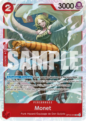 Carte One Piece Monet OP10-016 SR