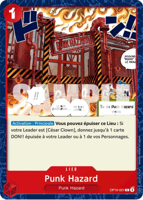 Carte One Piece Punk Hazard OP10-021 C