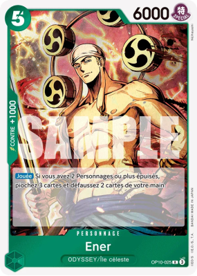 Carte One Piece Ener OP10-025 R