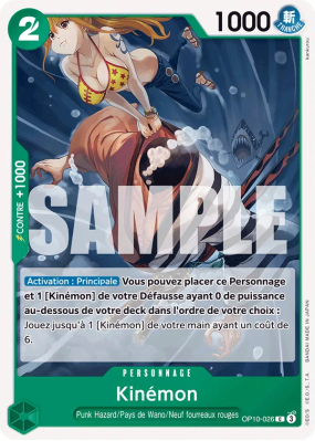 Carte One Piece Kinémon OP10-026 C