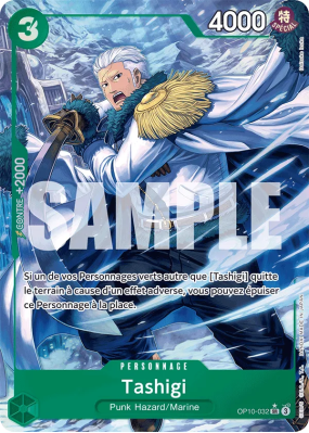 Carte One Piece Tashigi OP10-032 SR ALT ART