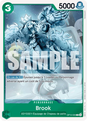 Carte One Piece Brook OP10-035 C