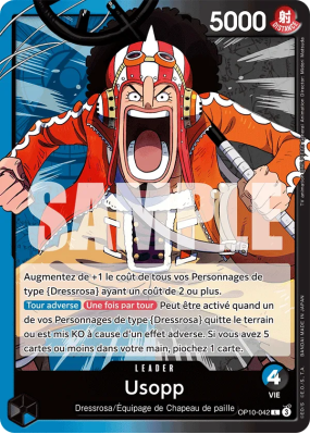 Carte One Piece Usopp OP10-042 L
