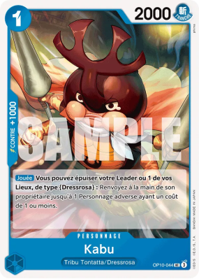 Carte One Piece Kabu OP10-044 UC