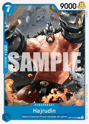 Carte One Piece Hajrudin OP10-050 C