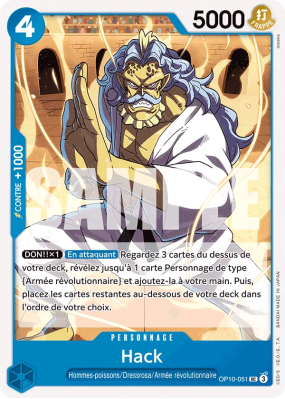 Carte One Piece Hack OP10-051 UC