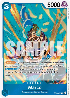 Carte One Piece Marco OP10-055 R