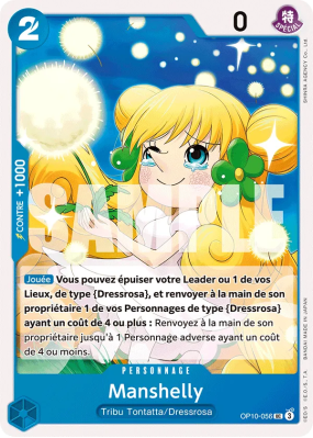 Carte One Piece Manshelly OP10-056 UC