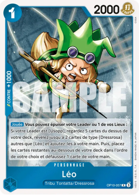 Carte One Piece Léo OP10-057 R