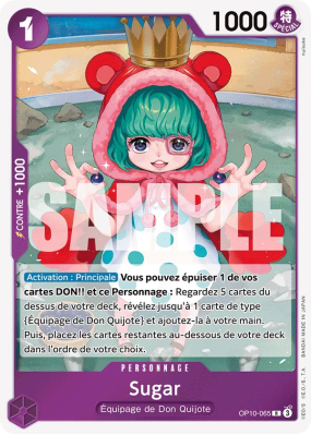 Carte One Piece Sugar OP10-065 R