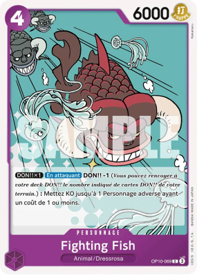 Carte One Piece Fighting Fish OP10-069 C