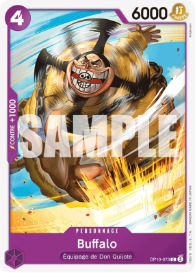 Carte One Piece Buffalo OP10-073 C
