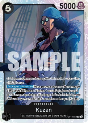Carte One Piece Kuzan OP10-082 SR