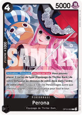Carte One Piece Perona OP10-092 C