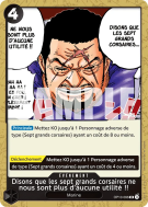 Carte One Piece Disons que les sept grands corsaires ne nous sont plus d'aucune utilité !! OP10-096 UC