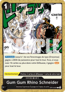 Carte One Piece Gum Gum Rhino Schneider OP10-097 C
