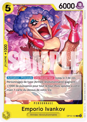 Carte One Piece Emporio Ivankov OP10-102 C