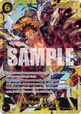 Carte One Piece Monkey D. Luffy OP10-118 SEC