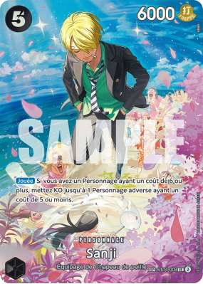 Carte One Piece Sanji ST14-003 SP CARD