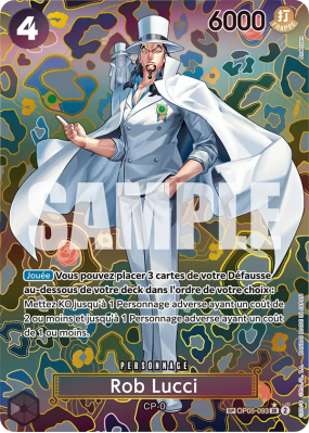 Carte One Piece Rob Lucci OP05-093 SP CARD