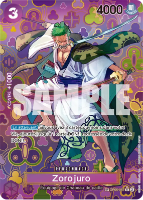 Carte One Piece Zorojuro OP05-067 SP CARD