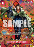 Carte One Piece Monkey D. Dragon OP07-015 SP CARD