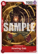 Carte One Piece Howling Gab OP09-006 C