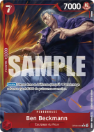 Carte One Piece Ben Beckmann OP09-009 SR ALT ART